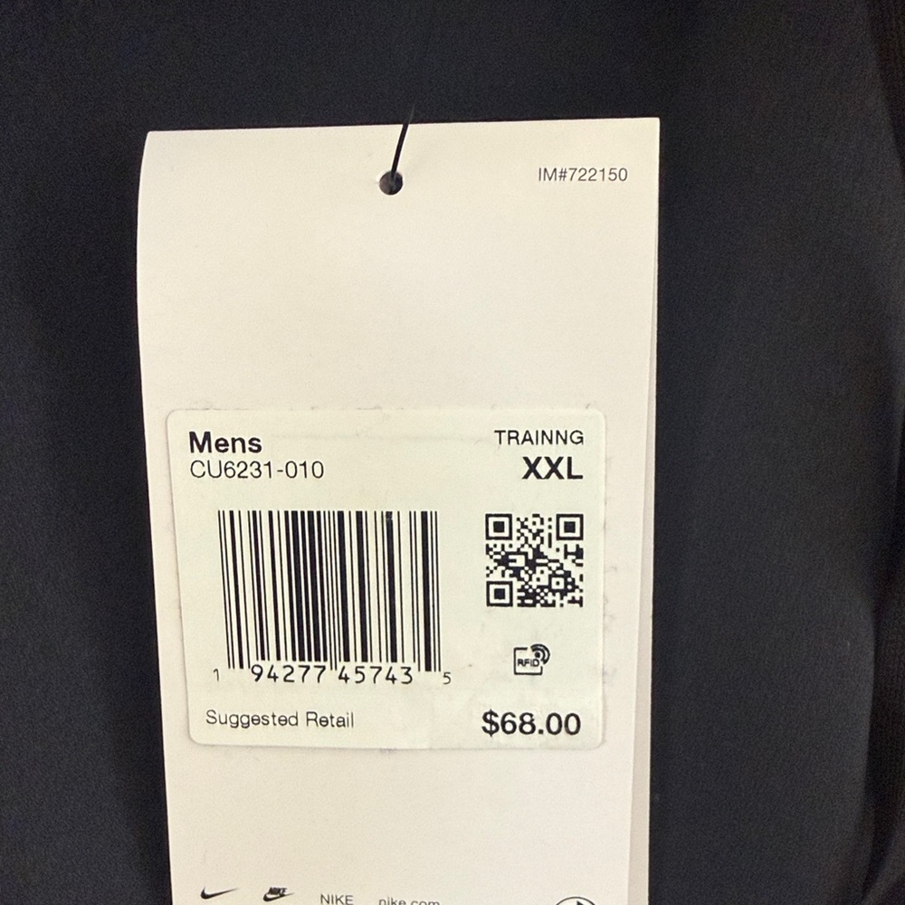 Nike Black Therma-Fit Performance Jacket with a hood Size XXL - Picture 11 of 17